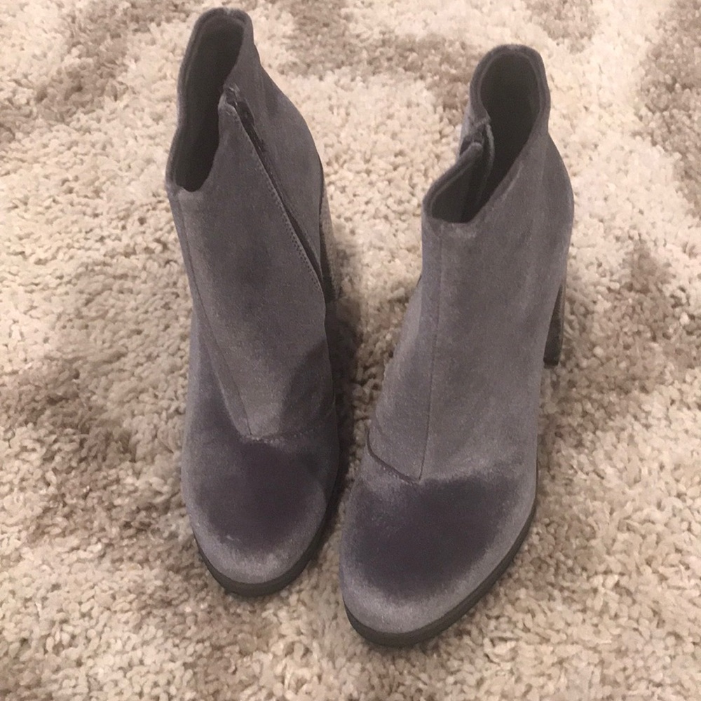 Super Fab Snake Print Heeled Booties Nib - image 2